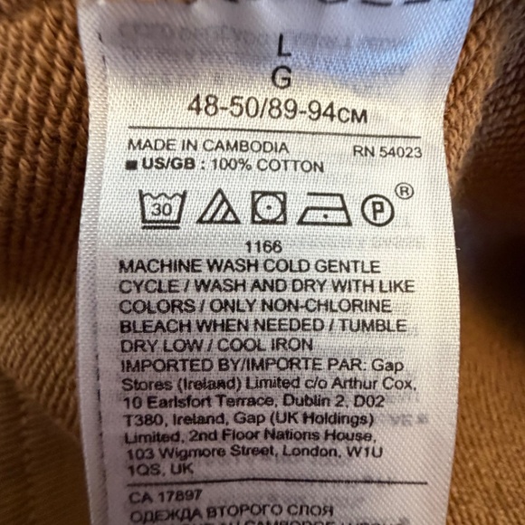 Banana Republic Men's Cotton Shorts, Caramel Brown, Size Large - Picture 7 of 11